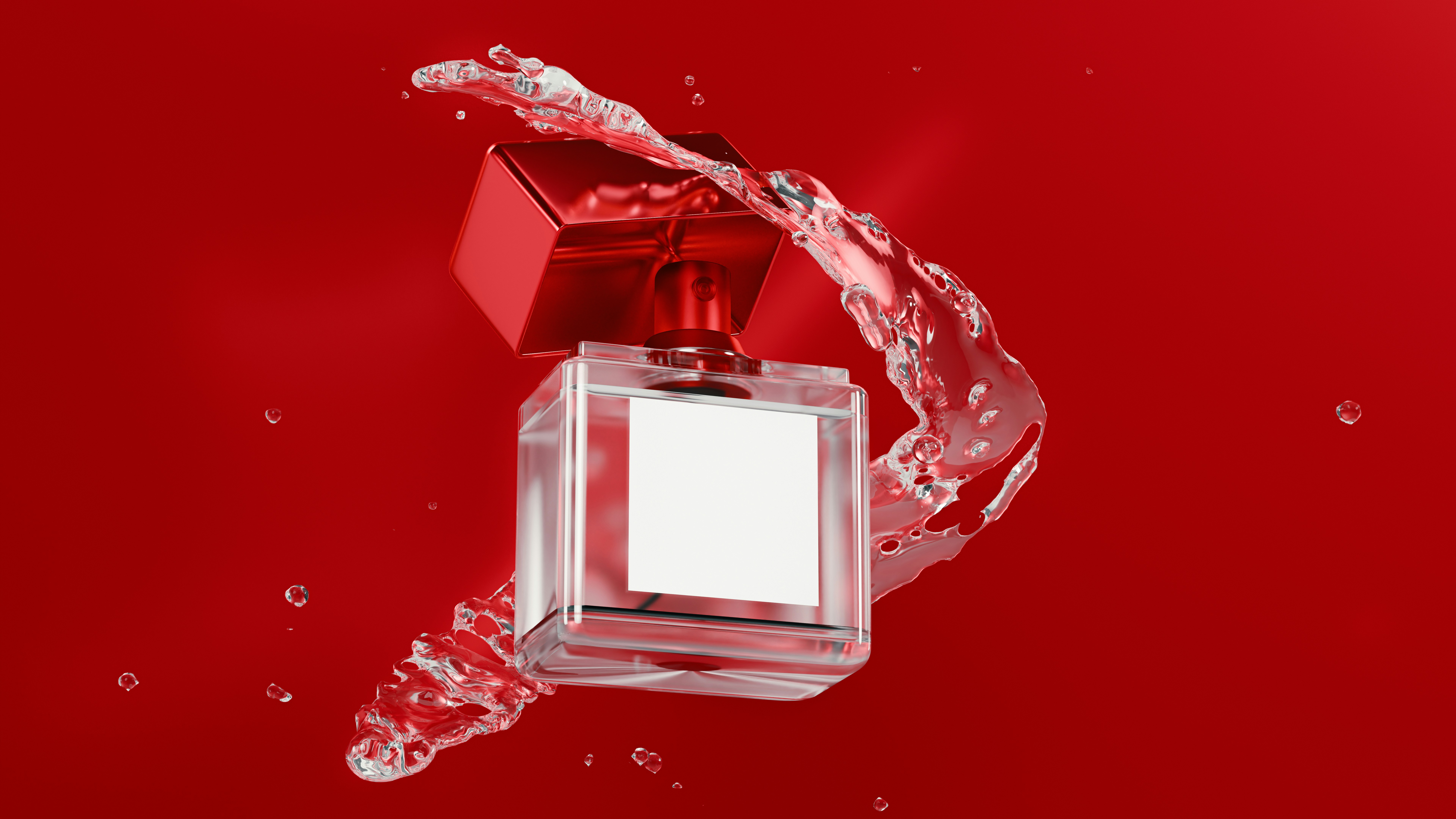 Positionnement luxe visuels CGI marque beauté — Parametre Studio Paris