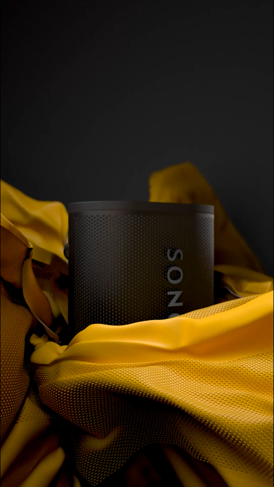 Sonos — packshot CGI enceinte