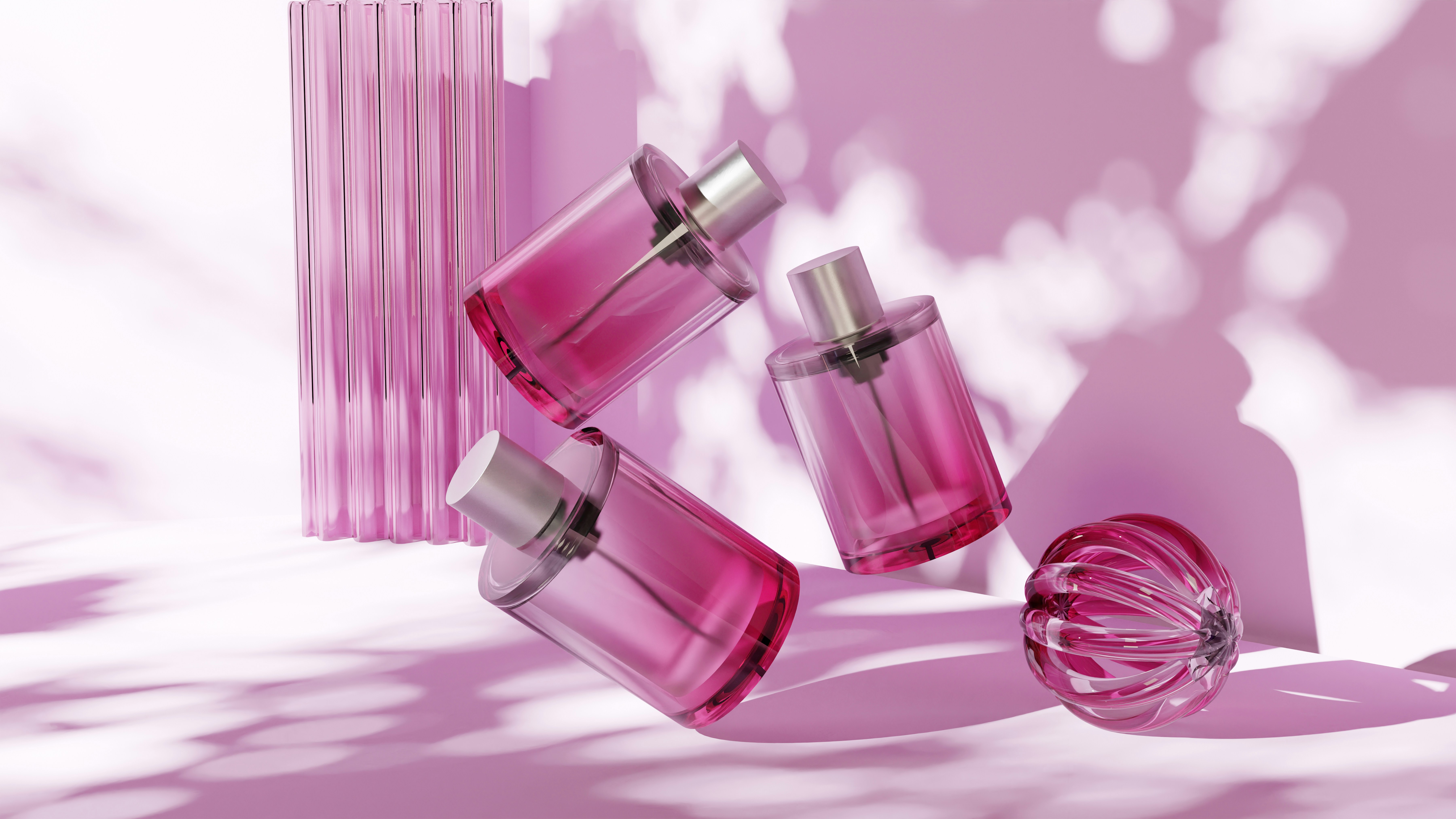Reflets packshot CGI cosmétique — Parametre Studio Paris